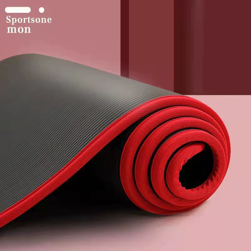 Thick Yoga Acupressure Mat for Meditation, Anti-Slip Mat, Gym Massage Pad, Body Building, Yoga, Sports Mattress at Home, 10Mm