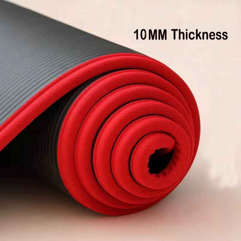 Thick Yoga Acupressure Mat for Meditation, Anti-Slip Mat, Gym Massage Pad, Body Building, Yoga, Sports Mattress at Home, 10Mm