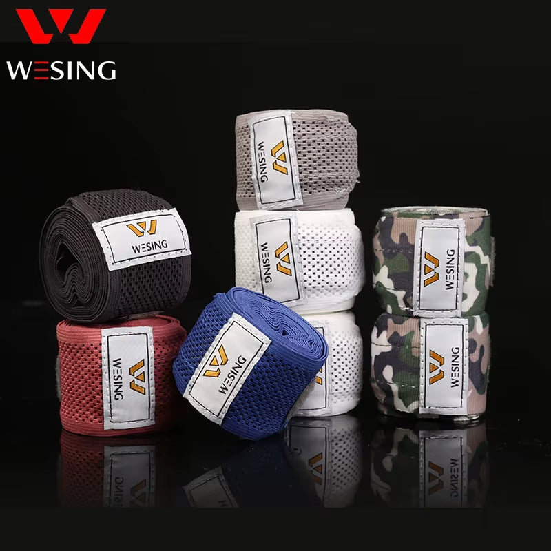 Wesing Elastic Professional 120/180 Inch Hand Wraps for Men Women Boxing Gloves Martial Arts Wraps with Hand & Wrist Support S